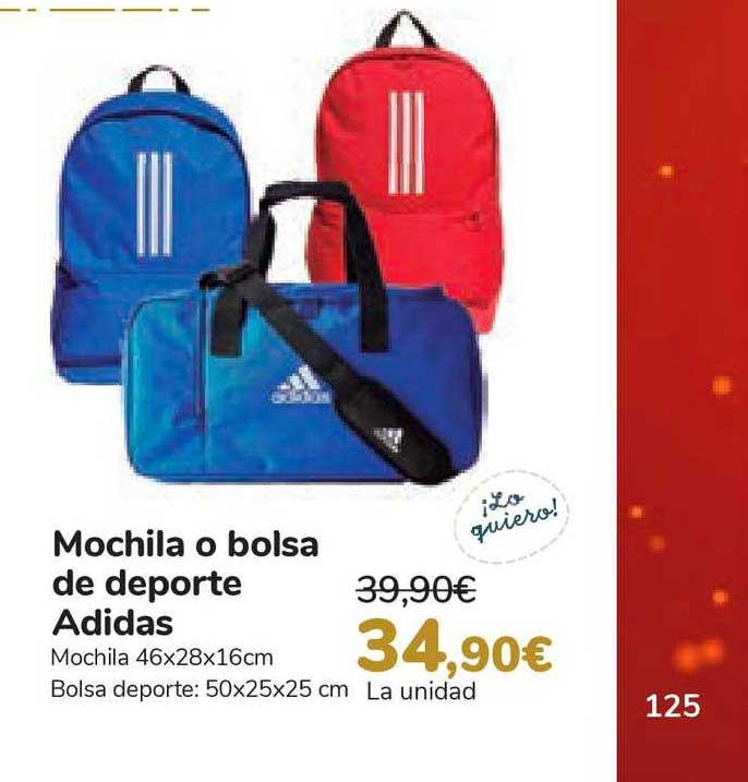 Mochila O Bolsa De Deporte Adidas en Carrefour