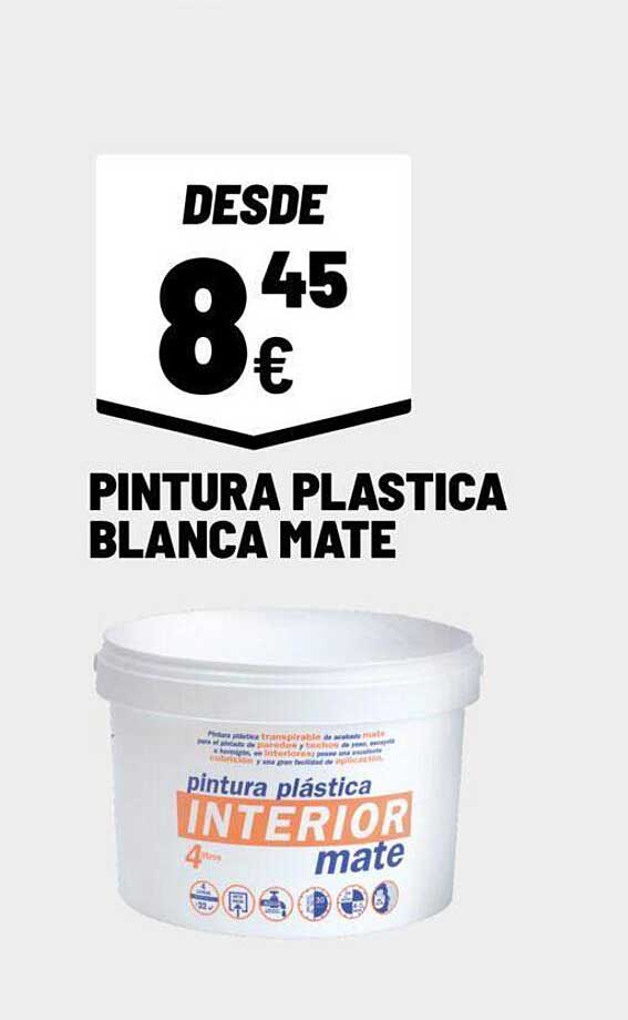 Pintura antihumedad blanco 4 L, Brico Depôt