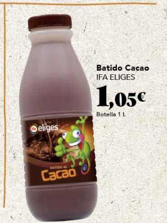 Batido cacao ifa eliges botella 1l