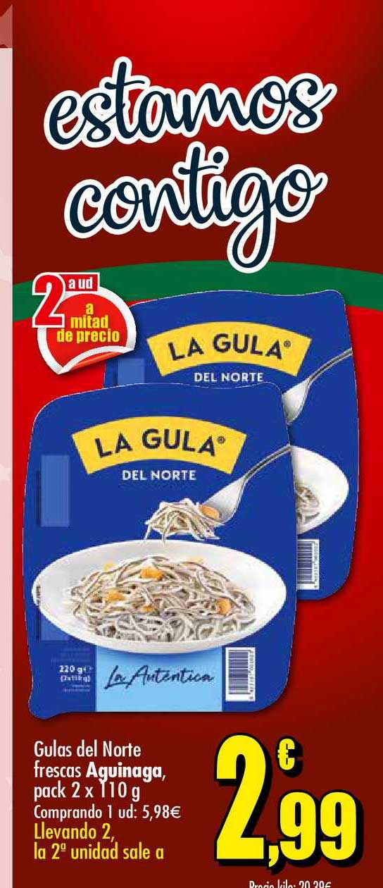 Oferta 2ª Ud A Mitad De Precio Gulas Del Norte Aguinaga 0 G En Unide Supermercados