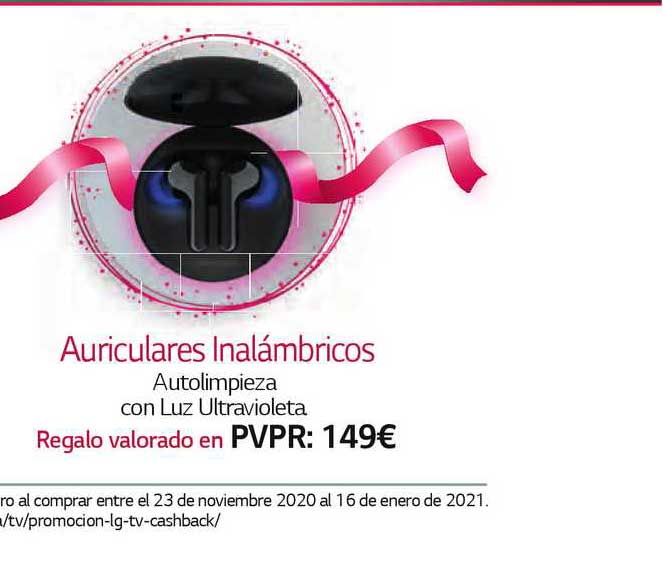 Oferta Auriculares Inalámbricos en El Corte Ingles