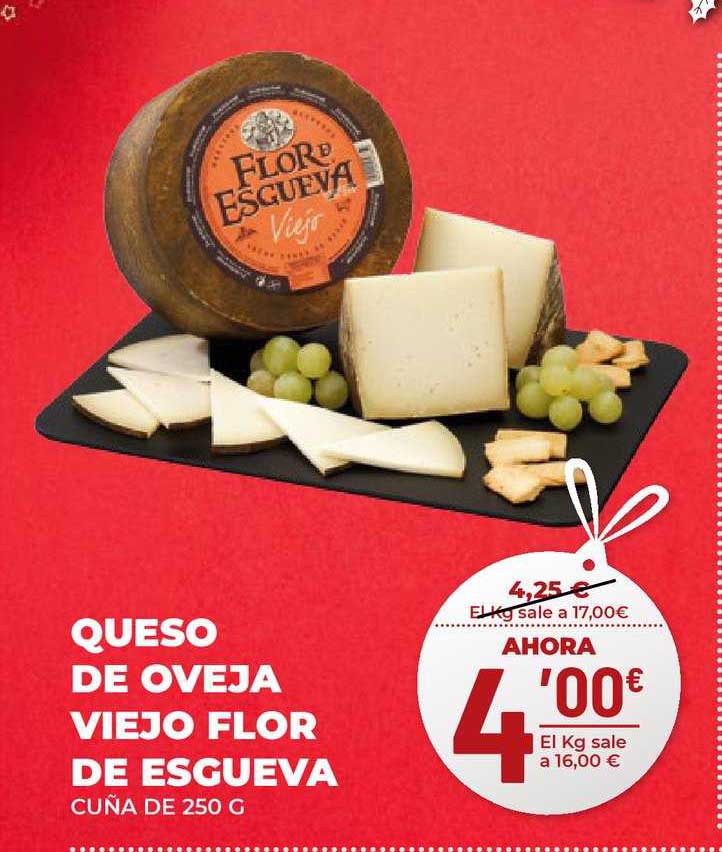 Oferta Queso De Oveja Viejo Flor De Esgueva En Ahorramas