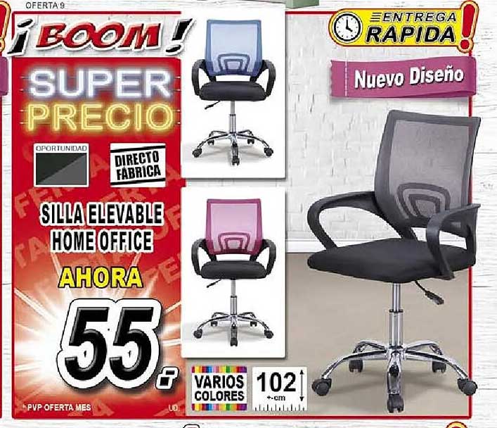 Muebles Boom Silla Elevable Home Office