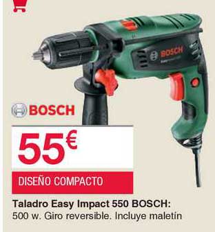 Oferta Taladro Easy Impact 550 Bosch en Chafiras