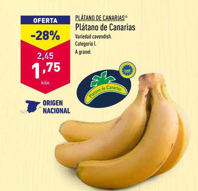 ALDI Plátano De Canarias