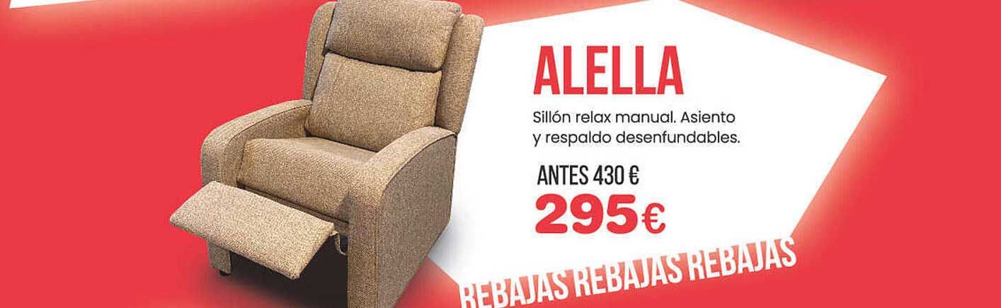 OKSofas Alella Sillón Relax Manual