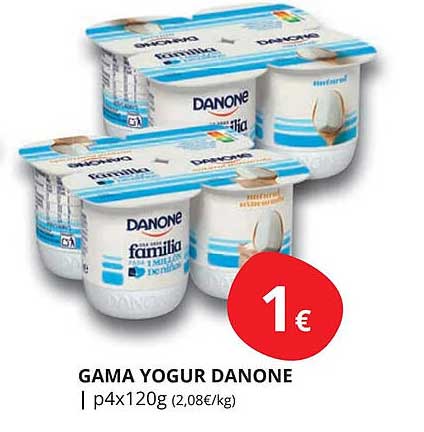 Comprar Yogur fresa danone p-4x120g en Supermercados MAS Online