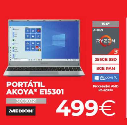 Oferta Medion Portatil Akoya E15301 3003021 En Computer Store