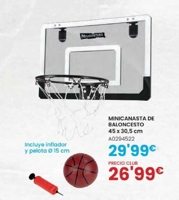 Megaventura Mini Canasta de Baloncesto - Juguettos