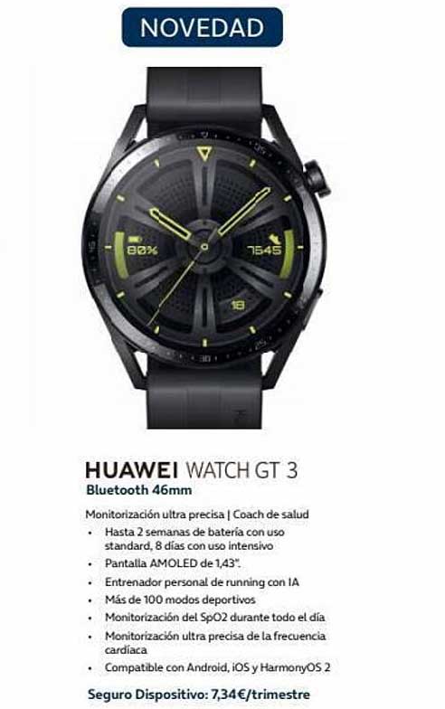 Movistar Huawei Watch Gt 3