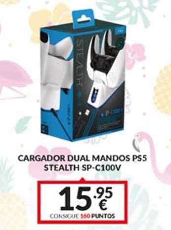 Cargador Dual Mandos PS5 Stealth SP-C100V