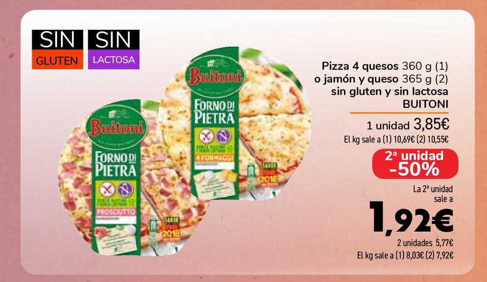 Hiperdino - BUITONI Pizzas Sin Gluten