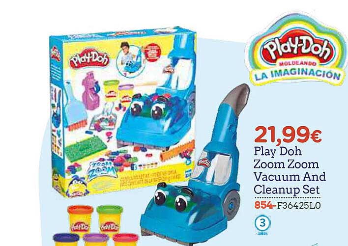 Play-Doh Zoom Zoom Vacuum and Cleanup Set 