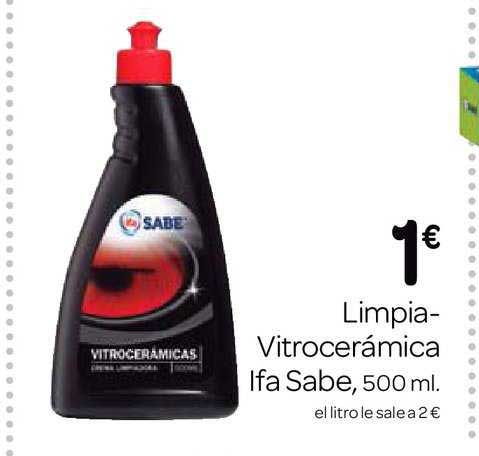 limpiador vitroceramicas, 500ml - El Jamón