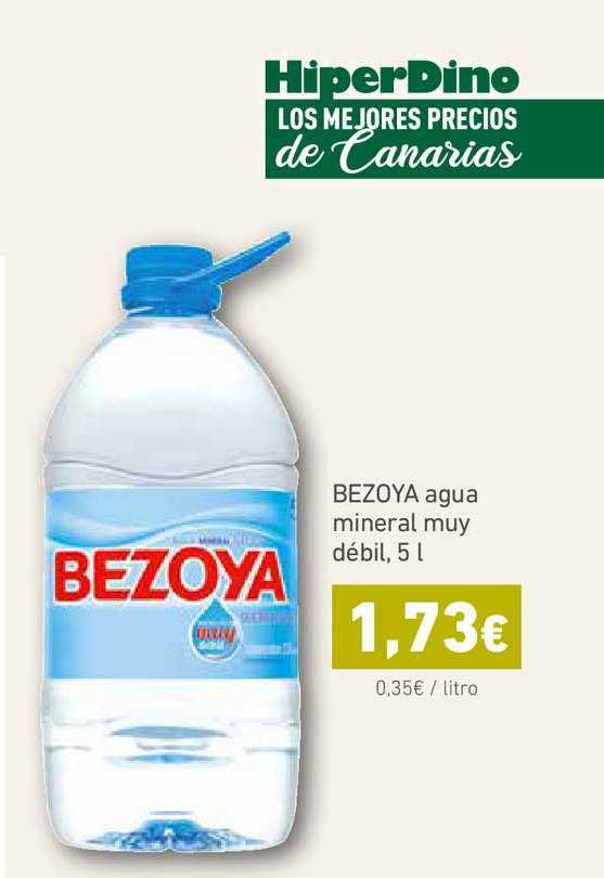 Oferta 2ª Unidad -70% Agua Bezoya en Carrefour 