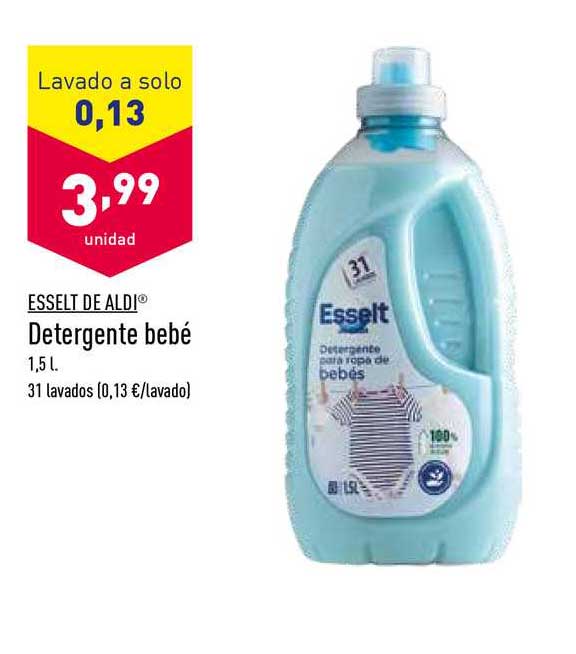 De Aldi Detergente Bebé 1,5l en ALDI