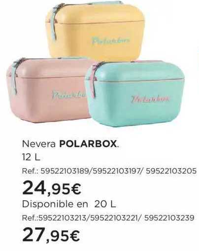 Hipercor Nevera Polarbox O Disponible En 20 L