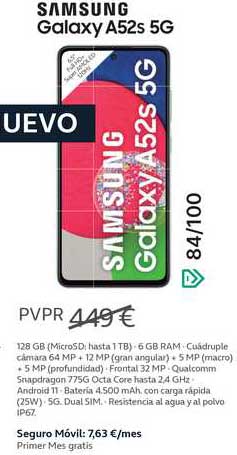 Movistar Samsung Galaxy A52s 5g