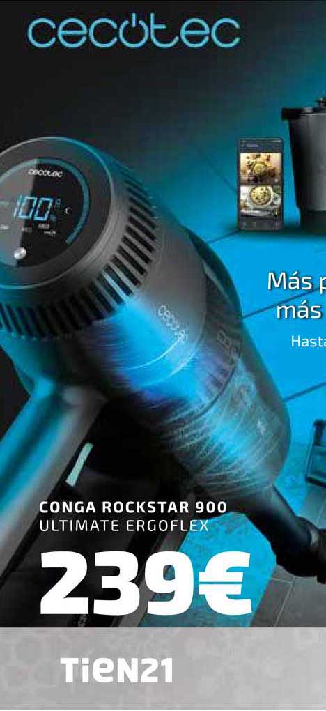 Cecotec CONGA IMMORTAL ExtremeSuction 0.5 l Especialistas en Aspirador  escoba a buen precio | Electrodomésticos Tien 21