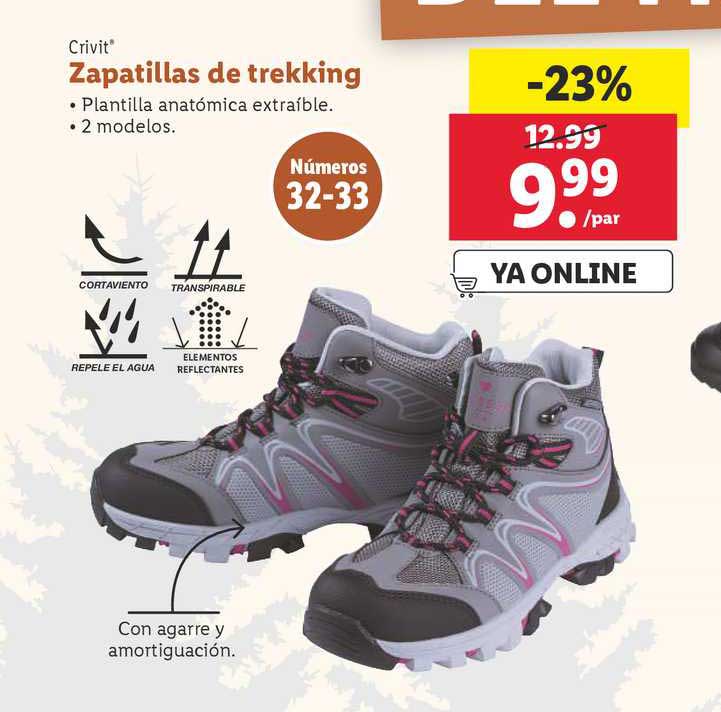 Oferta Zapatillas De Trekking en LIDL