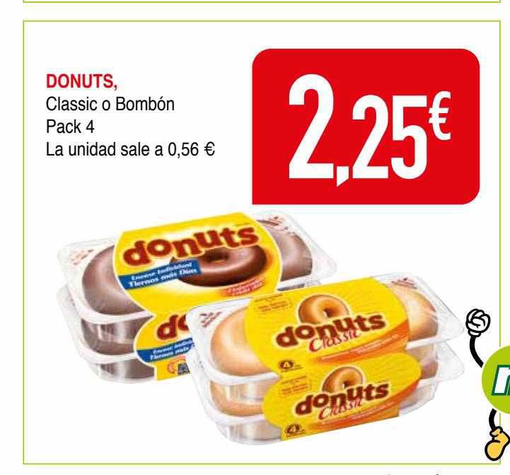 Minymas Donuts Classic O Bombón Pack 4