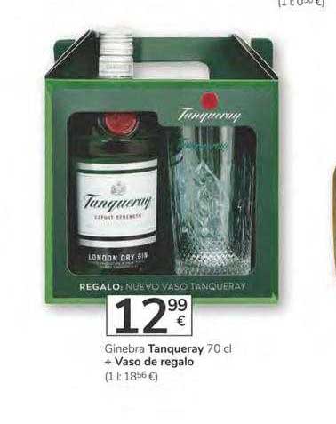 Consum Ginebra Tanqueray 70 Cl + Vaso De Regalo