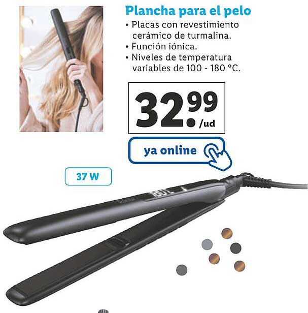 Lidl online plancha discount pelo