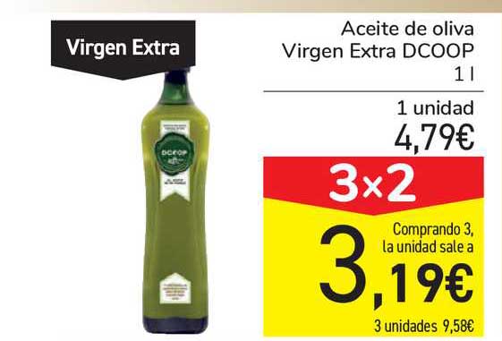 Carrefour 3x2 Aceite De Oliva Virgen Extra Dcoop 1l
