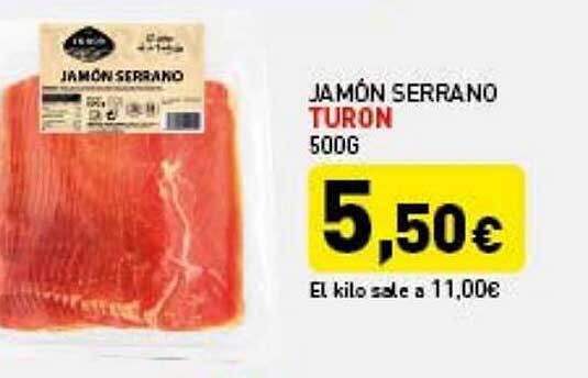 Hiperber Jamón Serrano Turon
