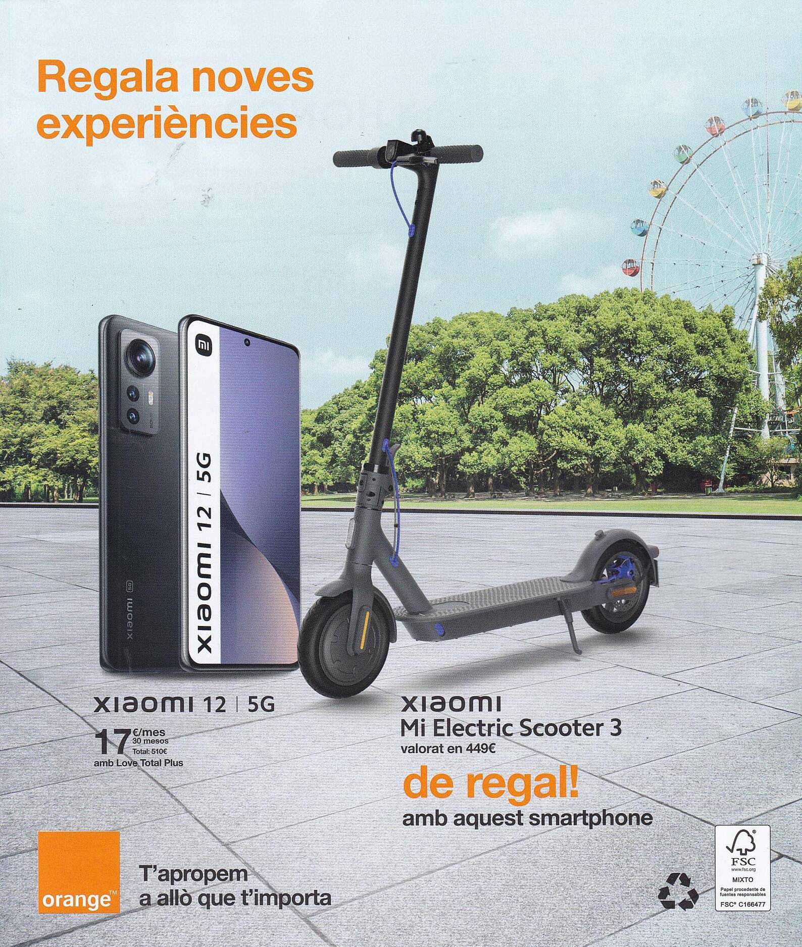Orange Xiaomi 12 5g Xiaomi Mi Electric Scooter 3