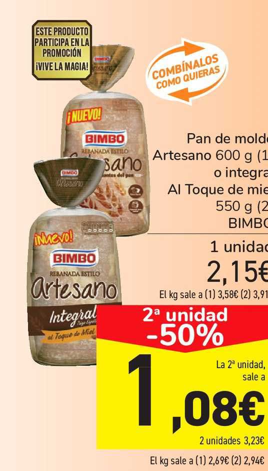 Pan de molde integral rebanada estilo artesano con espelta y toque