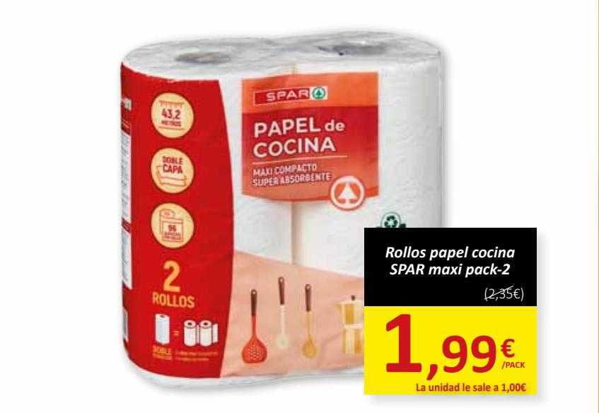 SPAR Rollos Papel Cocina Spar Maxi Pack-2