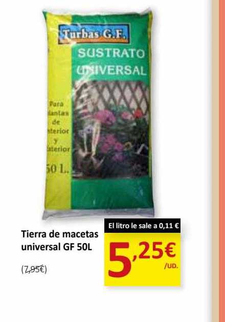 SPAR Tierra De Macetas Universal Gf 50l