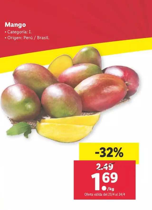 Oferta Mango en LIDL