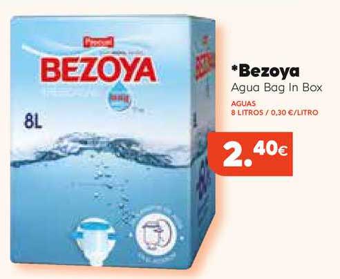 Comprar Agua mineral sin gas · BEZOYA · Supermercado Hipercor · (9)