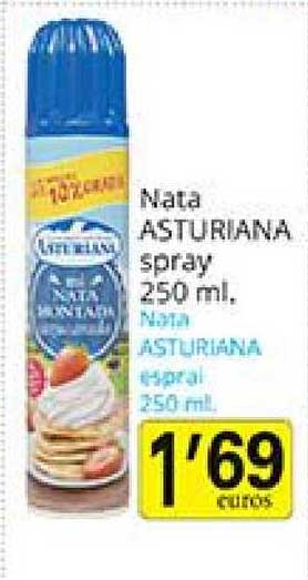 Supermercados Bip Bip Nata Asturiana Spray
