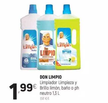 Comprar Don Limpio ph neutro online en la Sirena
