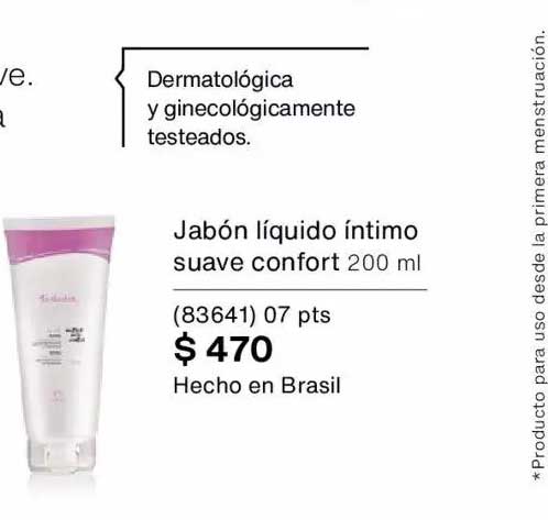 Oferta Jabón Líquido íntimo Suave Confort 200ml en Natura