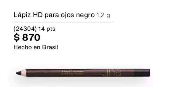 Oferta Lápiz Hd Para Ojos Negro  en Natura