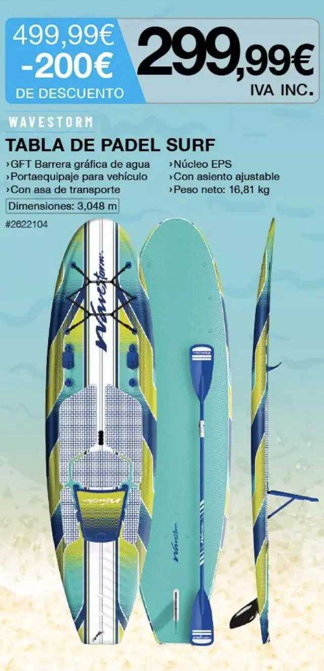 Oferta Wavestorm Tabla De Padel Surf en Costco CatalogosOfertas.es