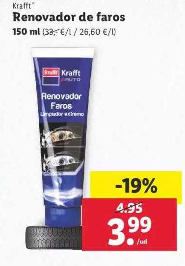 LIDL Krafft® Renovador De Faros