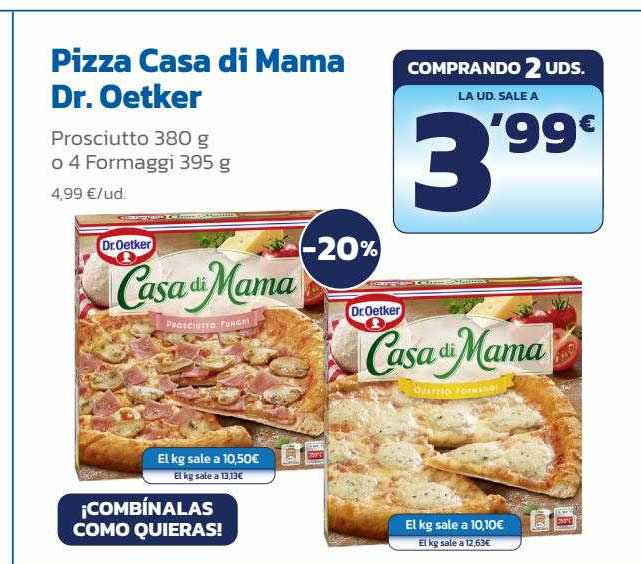 AhorraMas Pizza Casa Di Mama Dr. Oetker