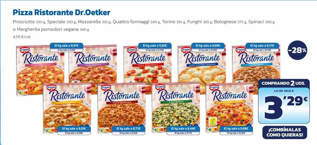 AhorraMas Pizza Ristorante Dr. Oetker
