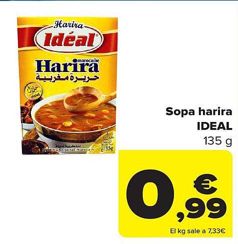 Carrefour Sopa Harira Ideal