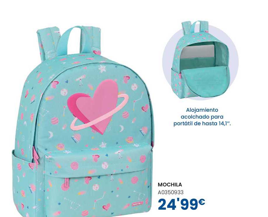 Oferta Mochila A0350933 en Juguettos