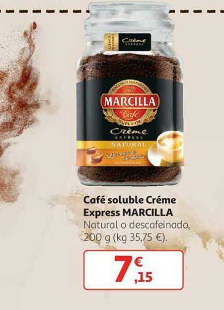 Comprar Café soluble natural créme express Marcilla en Alcampo online con  Lola Market