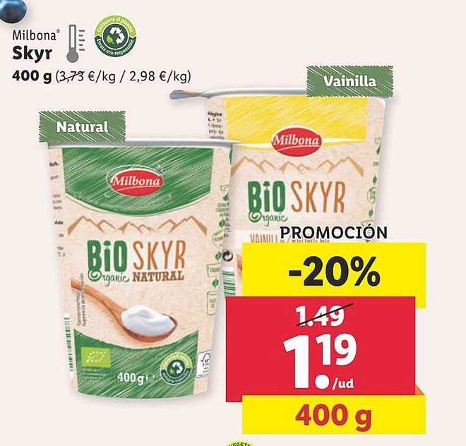Oferta Skyr en LIDL