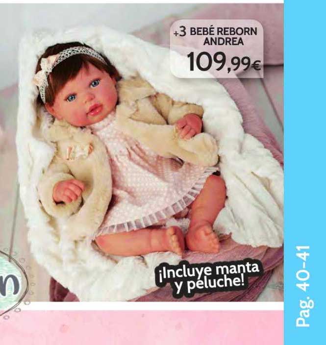 Oferta Bebé Reborn Andrea Toy