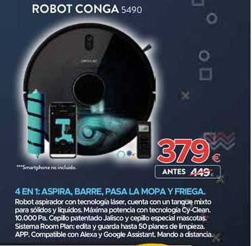 Oferta Robot Conga en Tien 21
