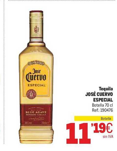 Makro Tequila José Cuervo Especial